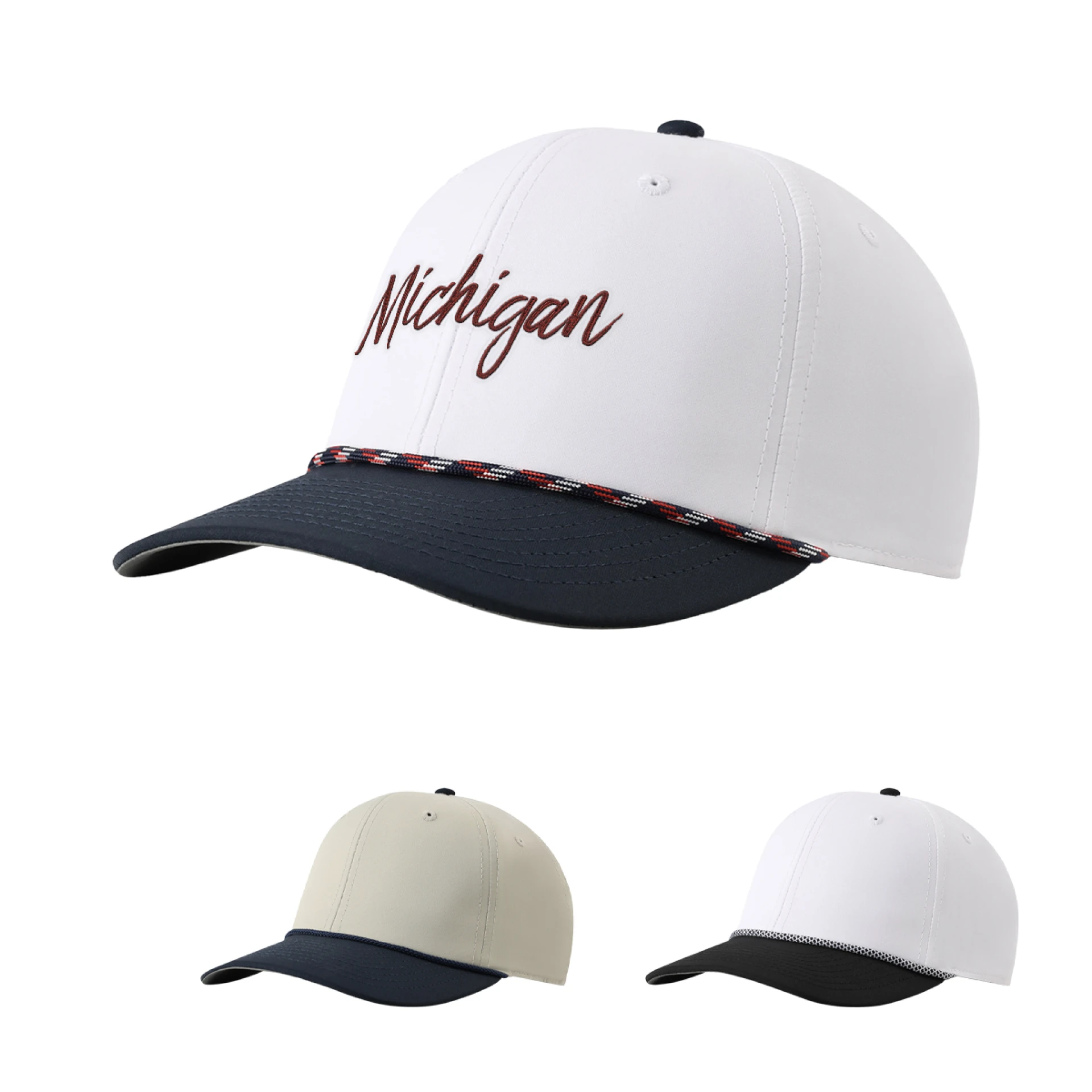 Product: Imperial 7054T The Wingman Two-Tone Performance Rope Cap