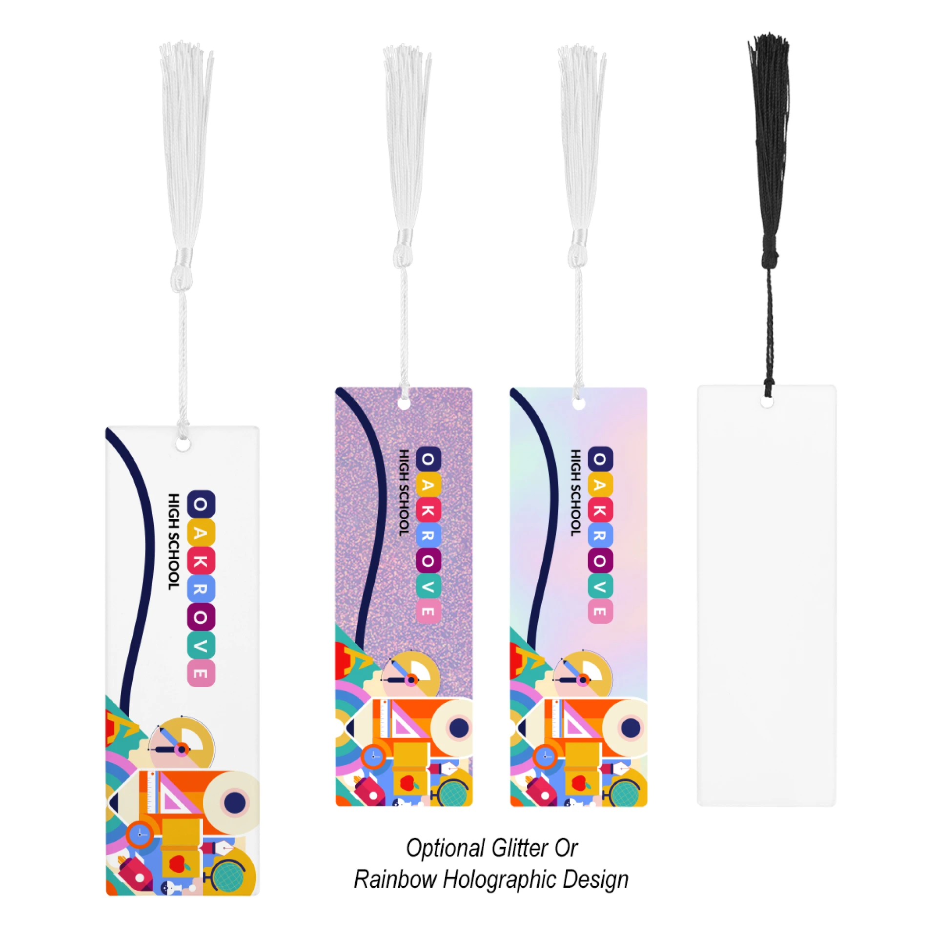 Product: Acrylic Bookmark With Tassel - Large