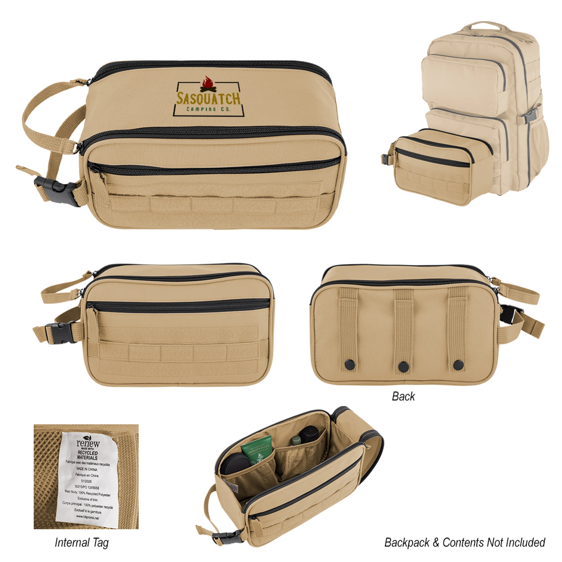Product: Kenny rPET Tactical Toiletry Bag