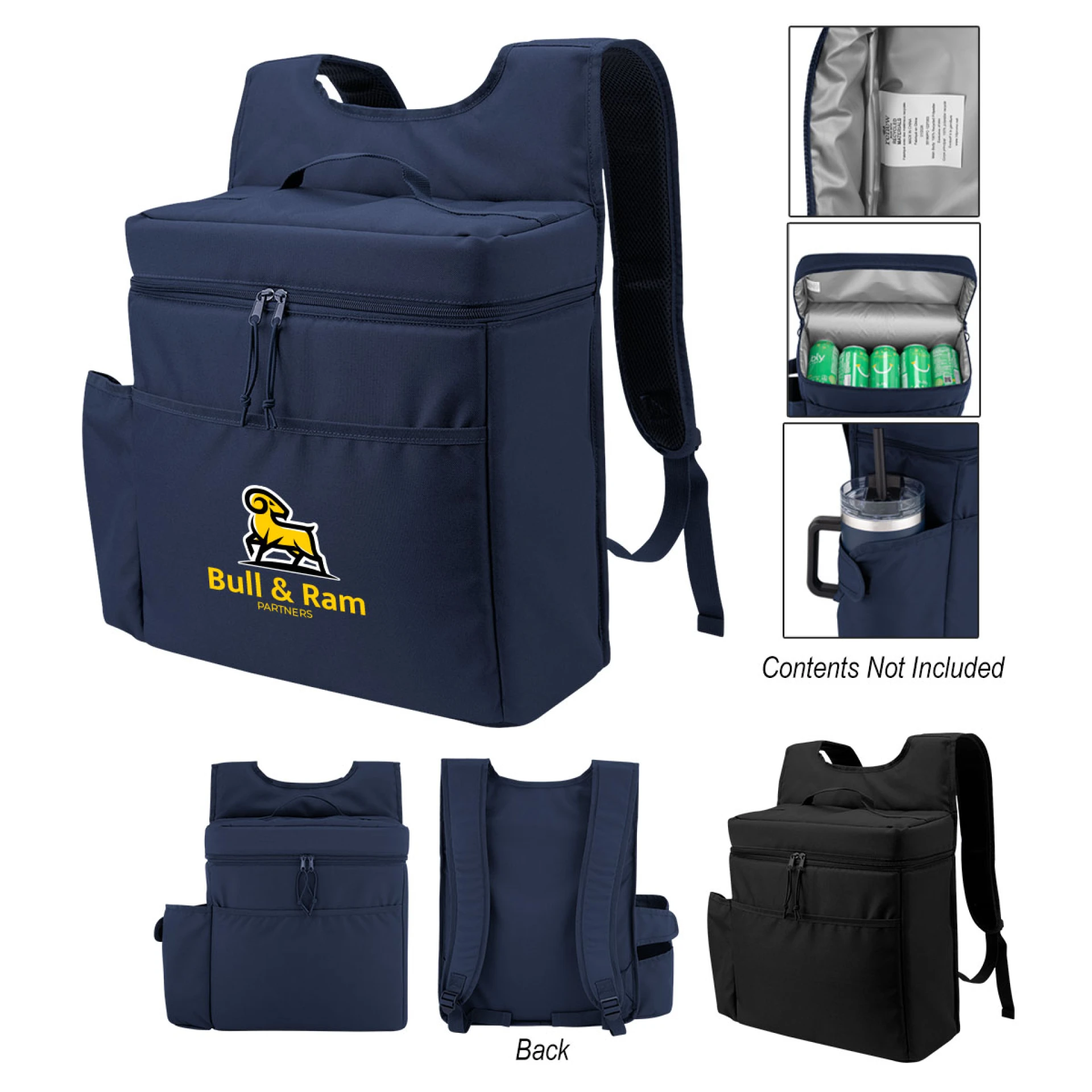 Product: Corey 30 Can Cooler Backpack With Tumbler Pocket