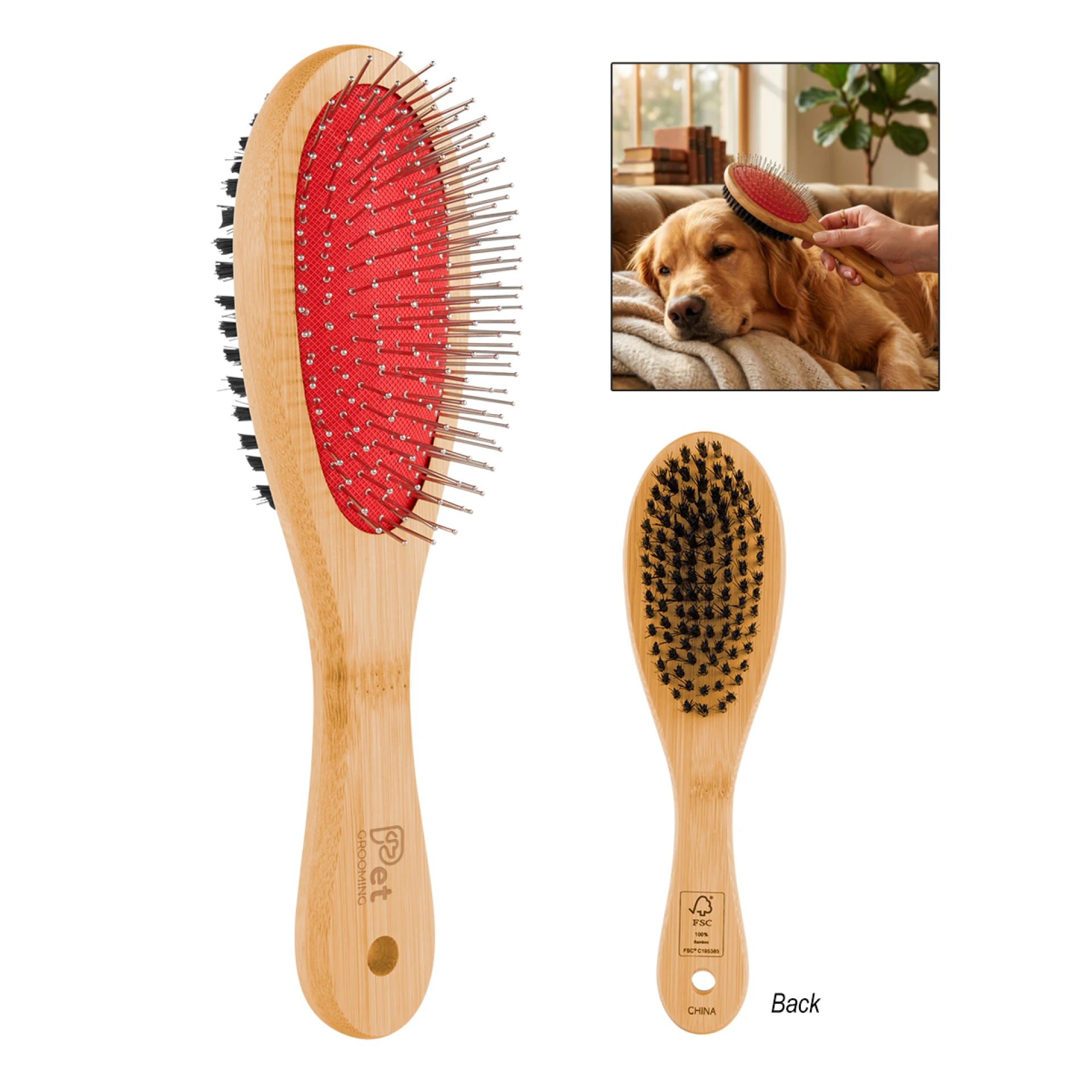 Product: Double Sided Pet Brush