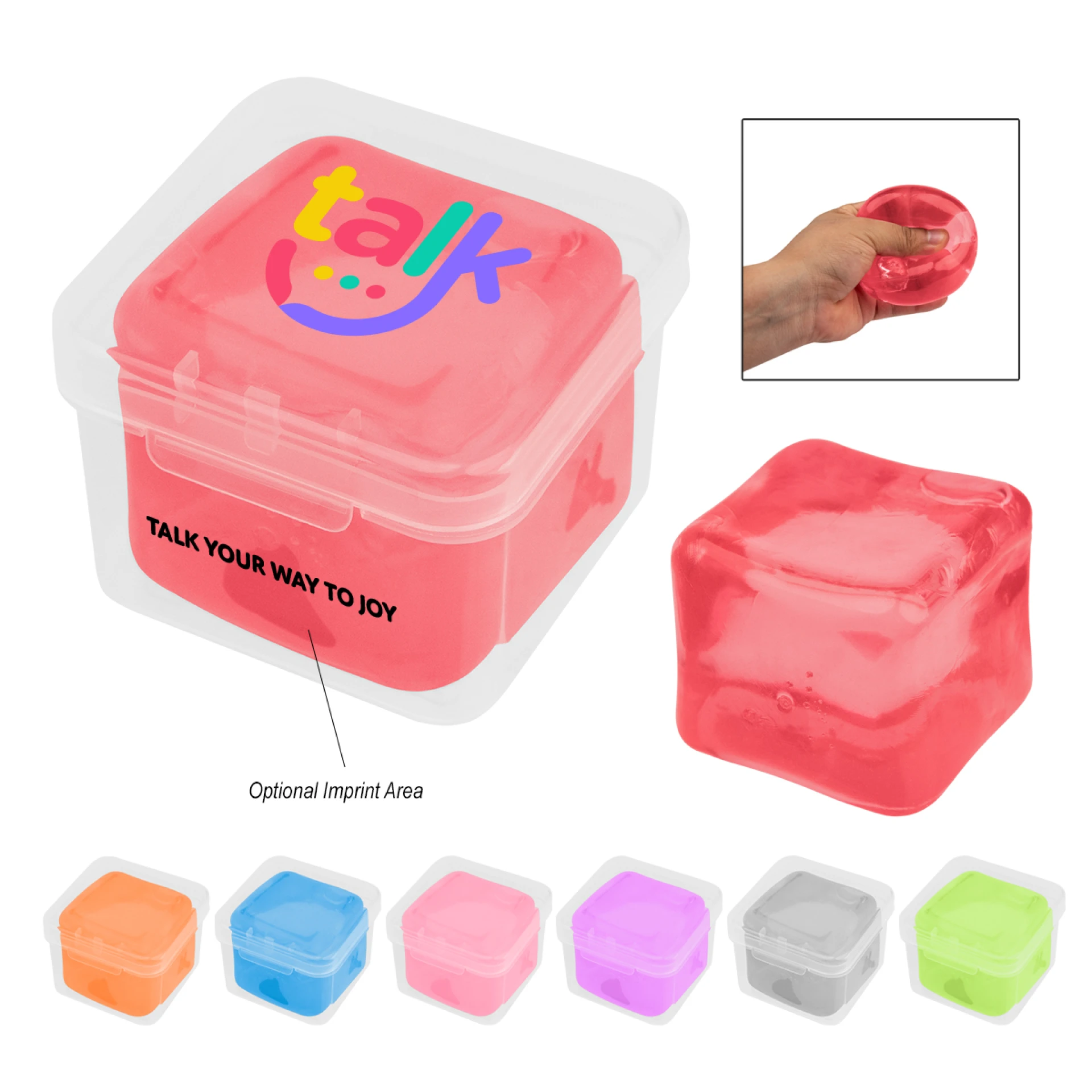Product: Squishy Cube Stress Toy