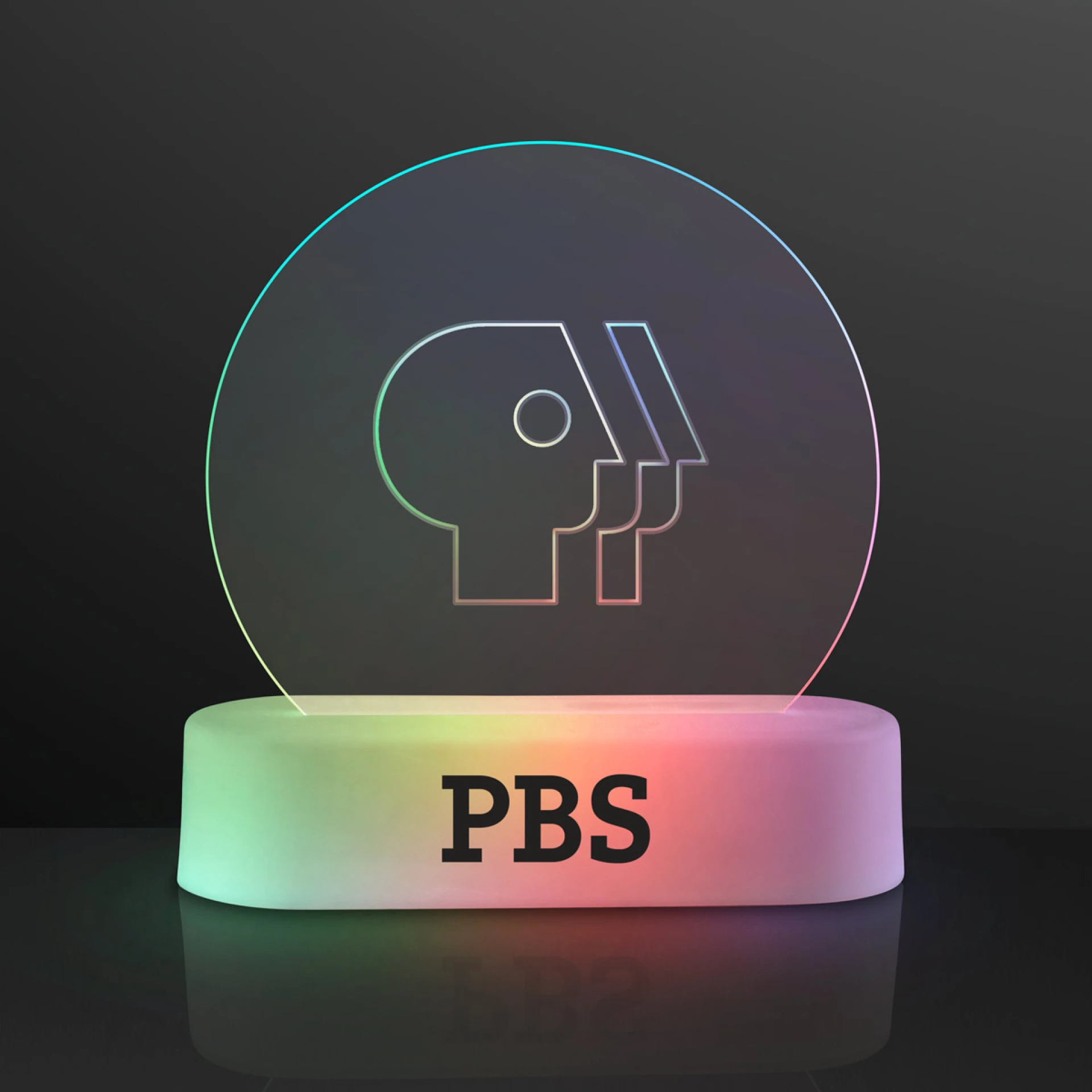Product: Laser Engraved - Customizable Acrylic Light LED Table Decoration - PRINTED