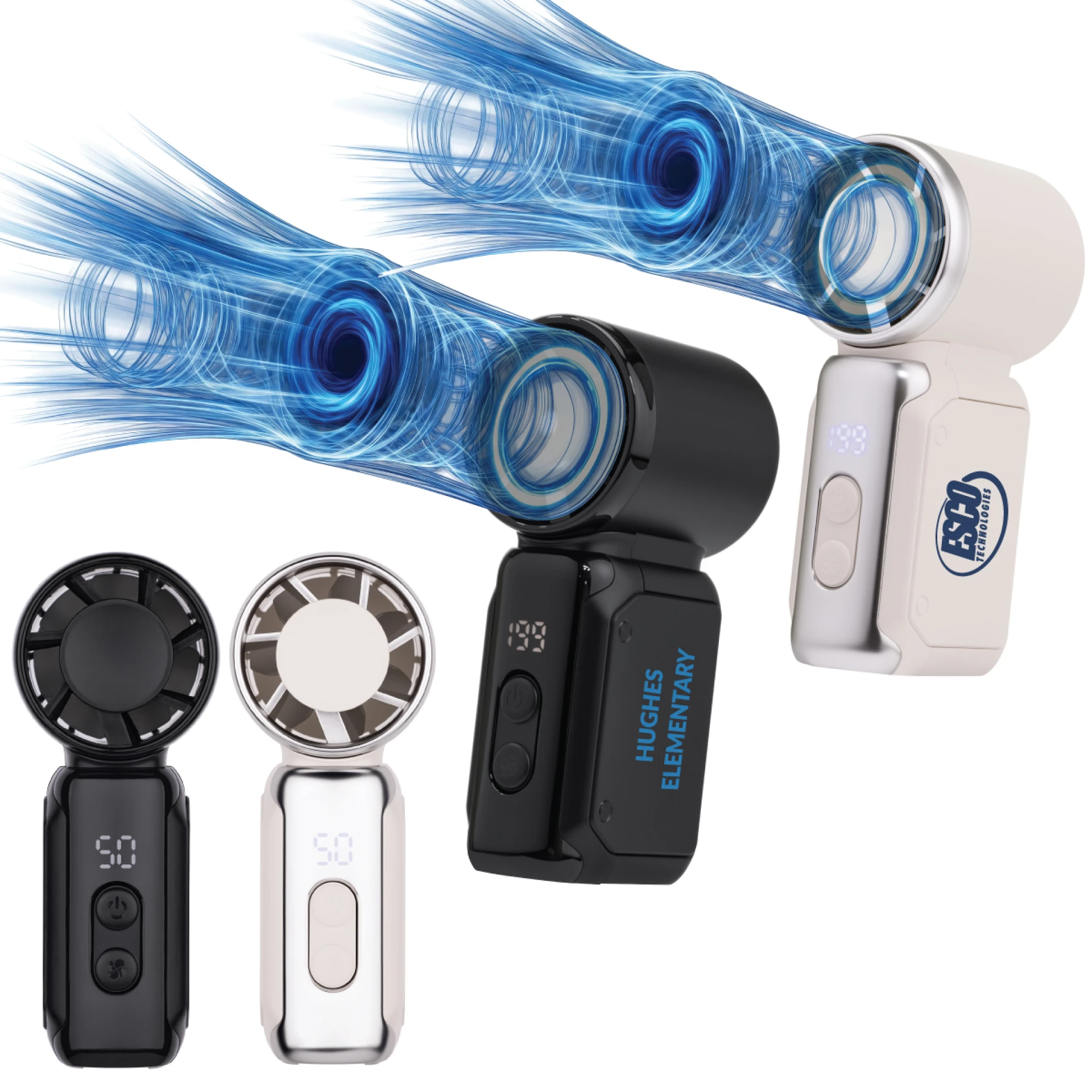 Product: Handheld Rechargeable Pocket Turbo USB Fan