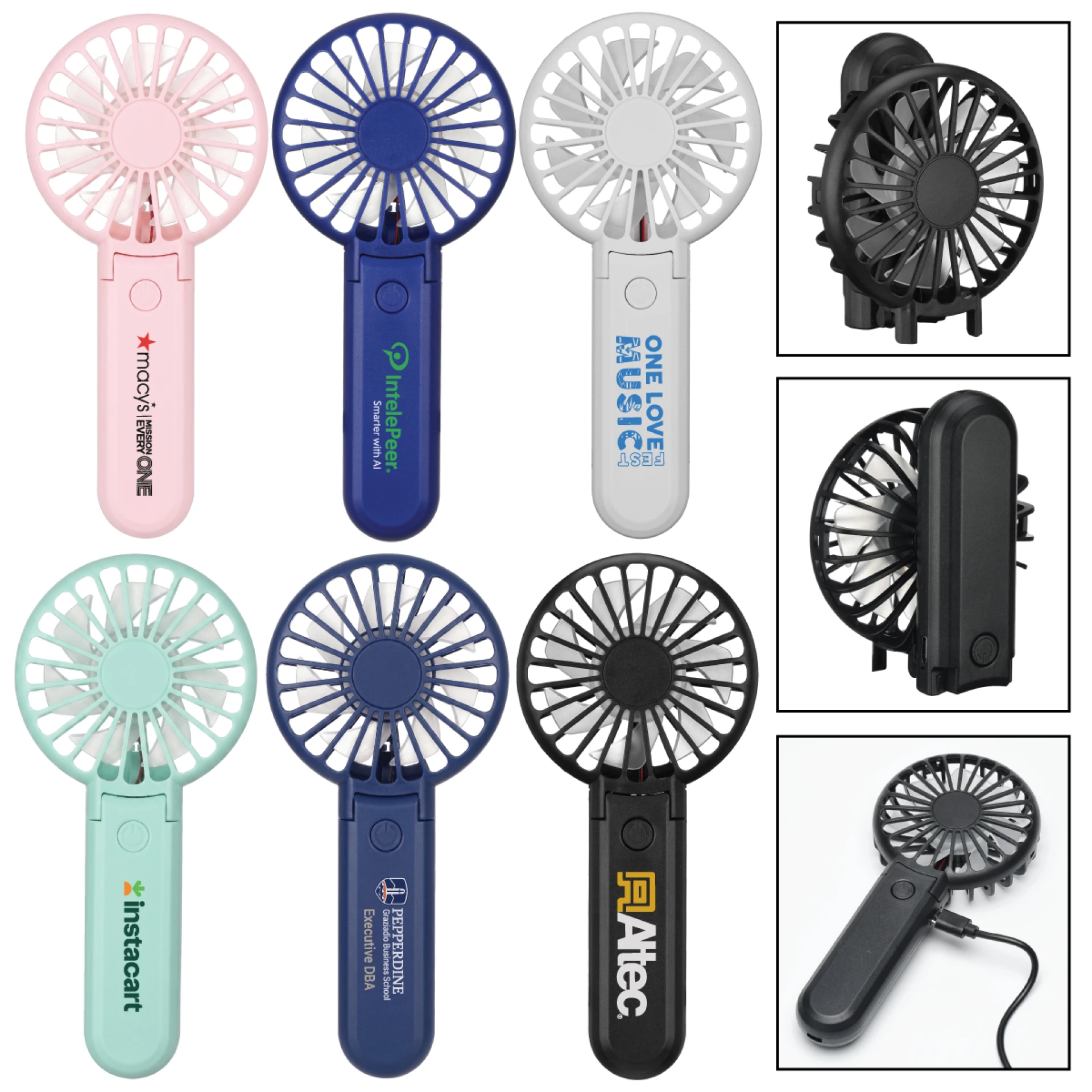 Product: Handheld Rechargeable Folding Mini USB Fan
