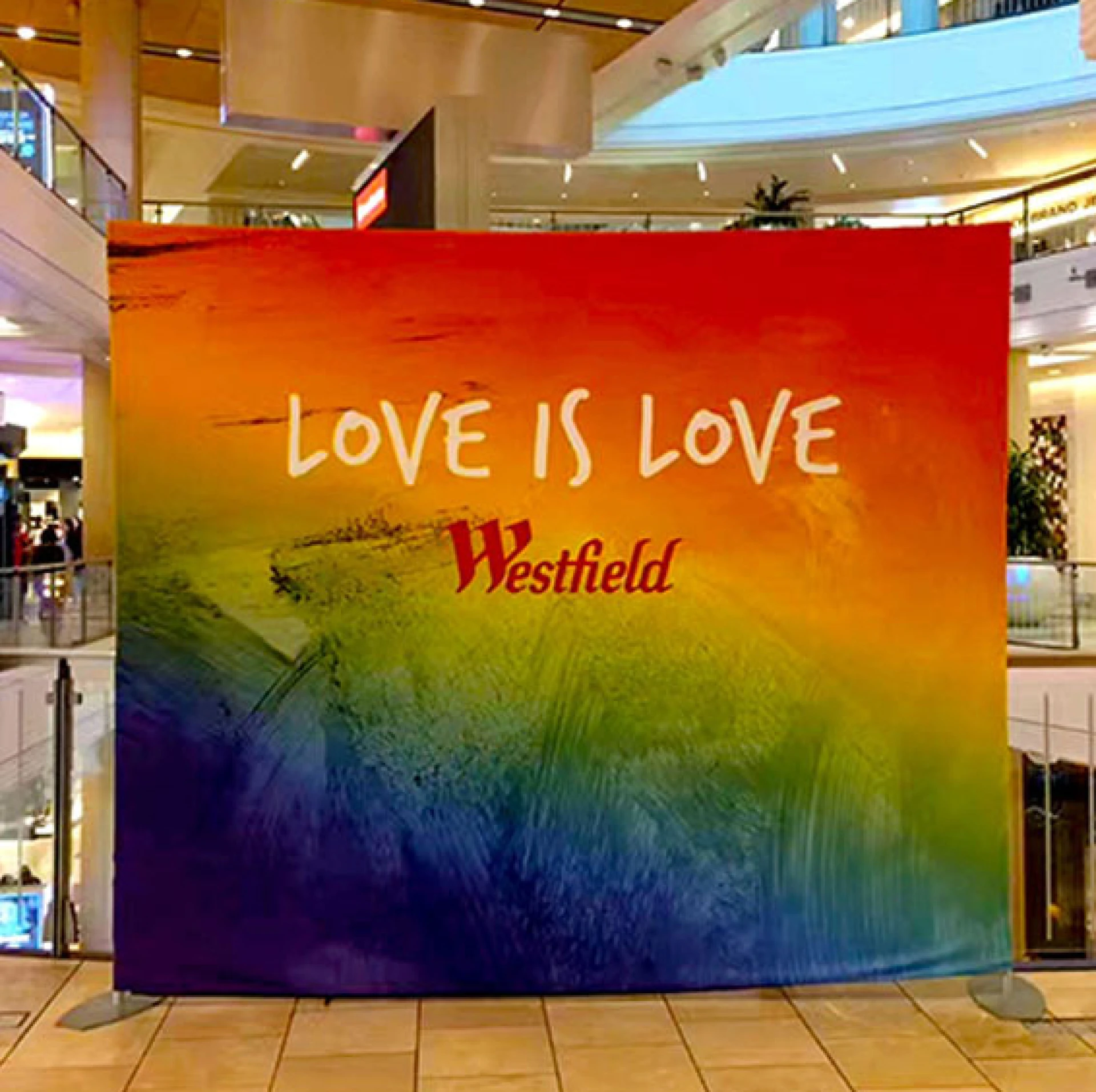 Product: 6.5' Tension Fabric Display Backdrop Fabric Rainbow Banner Stand Display Stand w/Graphic
