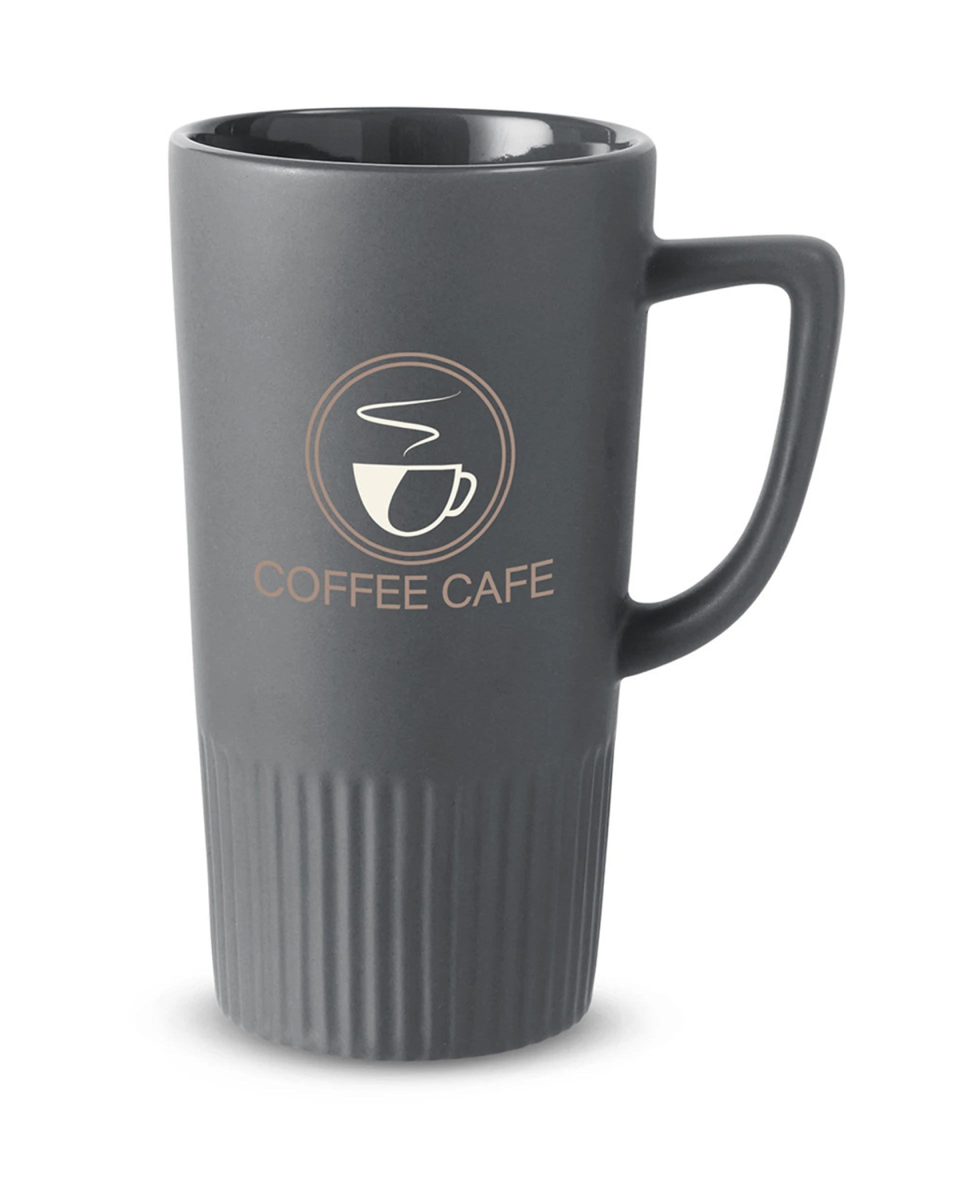 Product: 20 oz. Texture Base Tall Ceramic Mug.