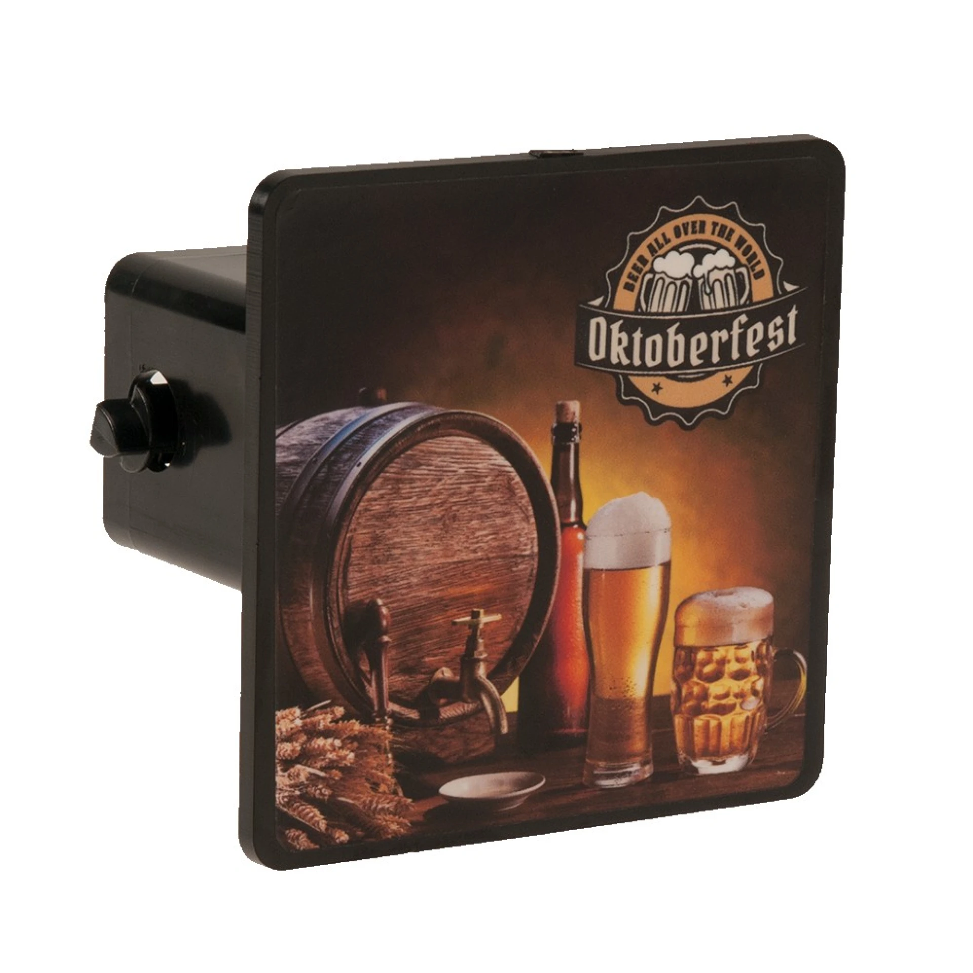 Product: Square ABS Plastic Hitch Cover (4") Digital Imprint