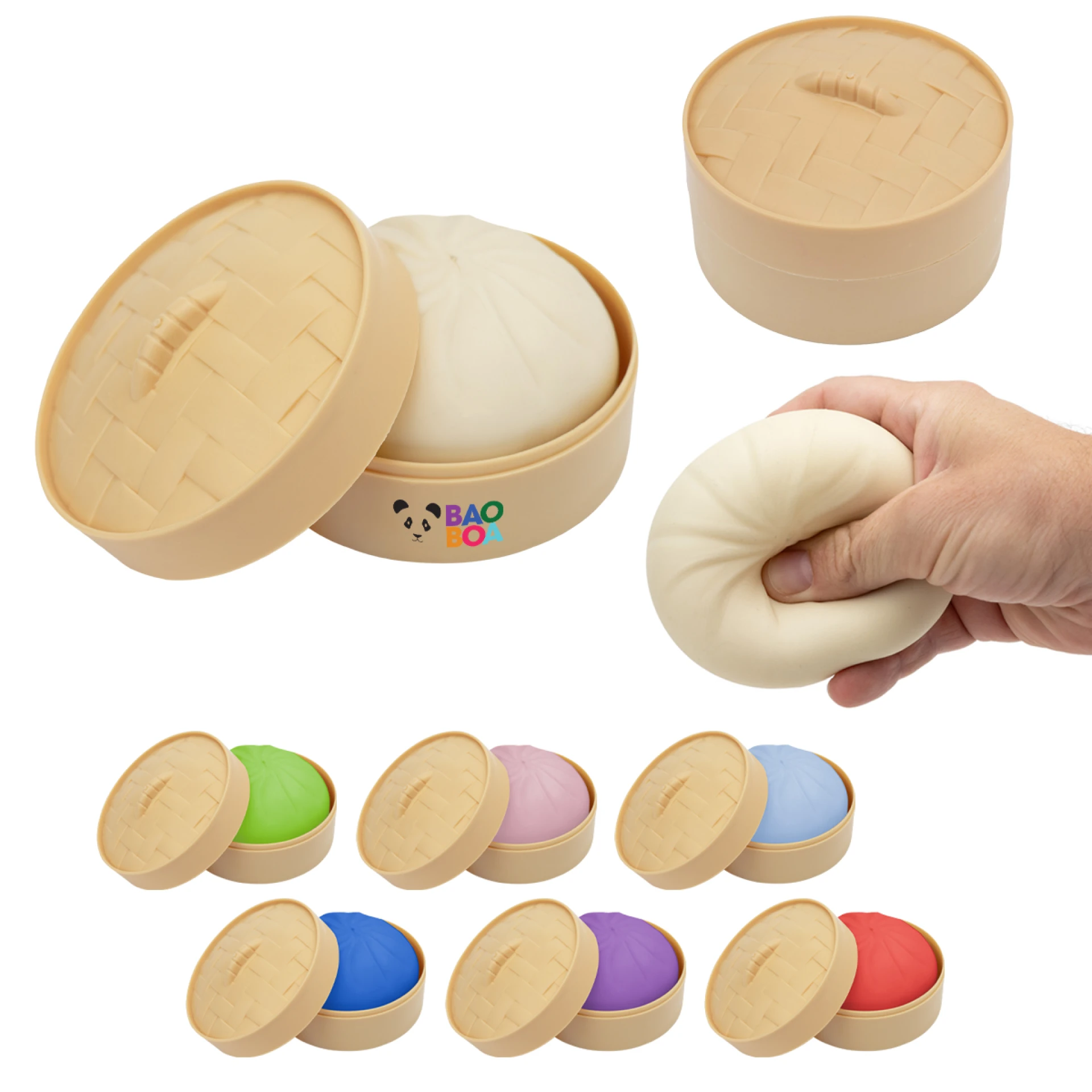 Product: Squishy Dumpling Stress Toy