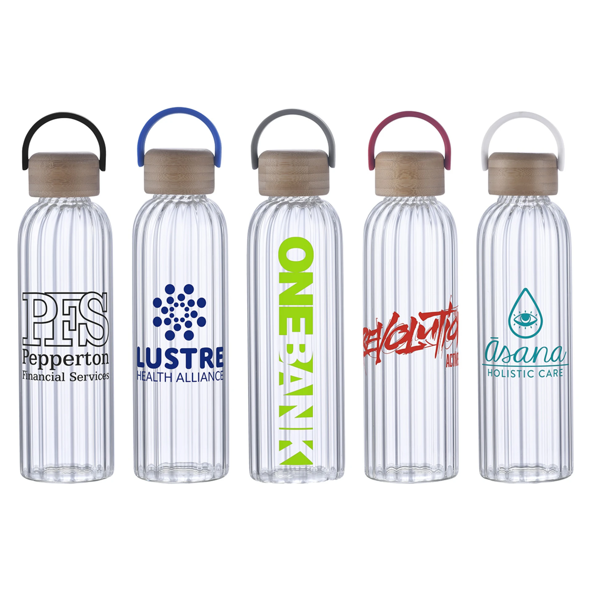 Product: Eos 21 oz Glass Bottle w/ Bamboo Lid