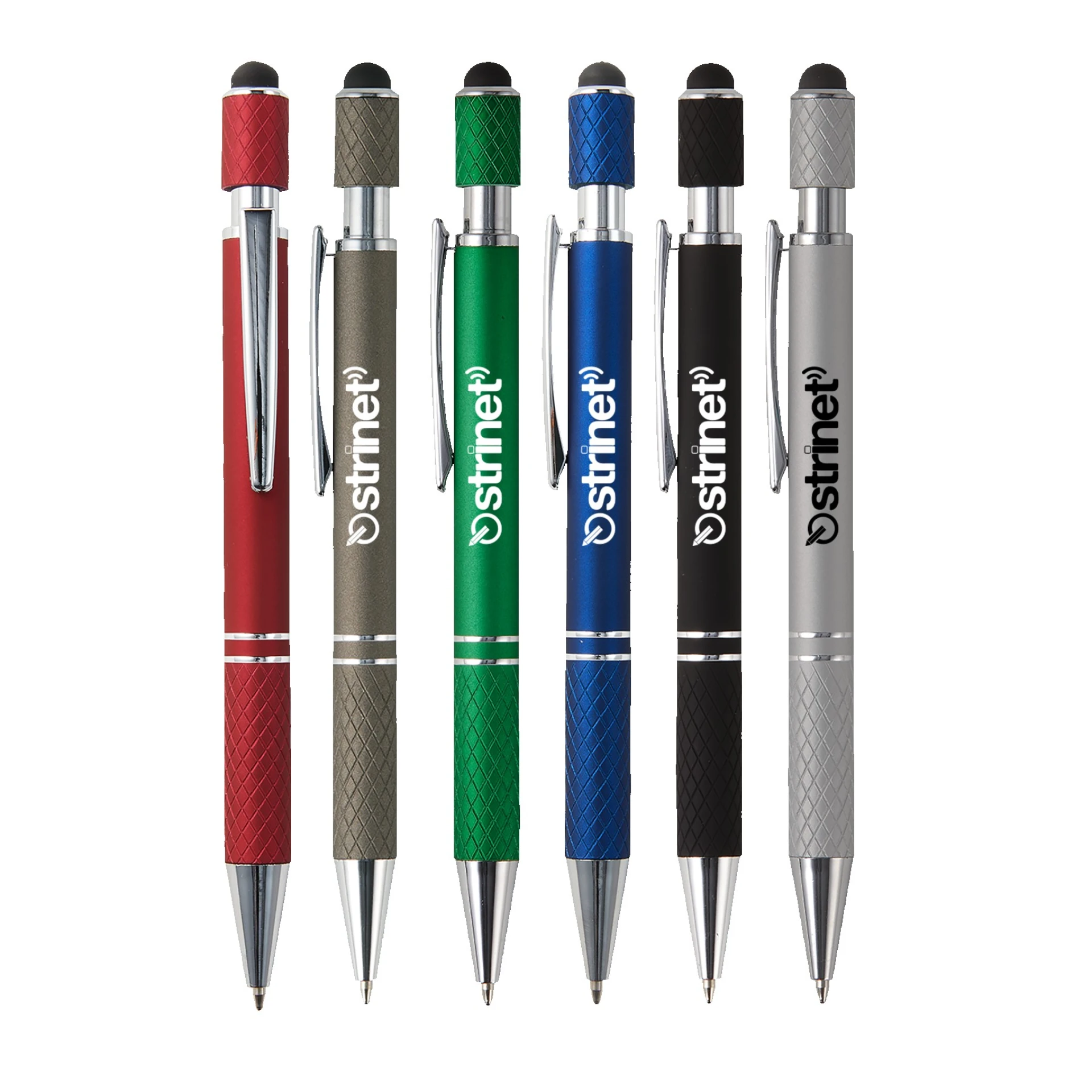 Product: Siena Executive Aluminum Spin Top Stylus Pen