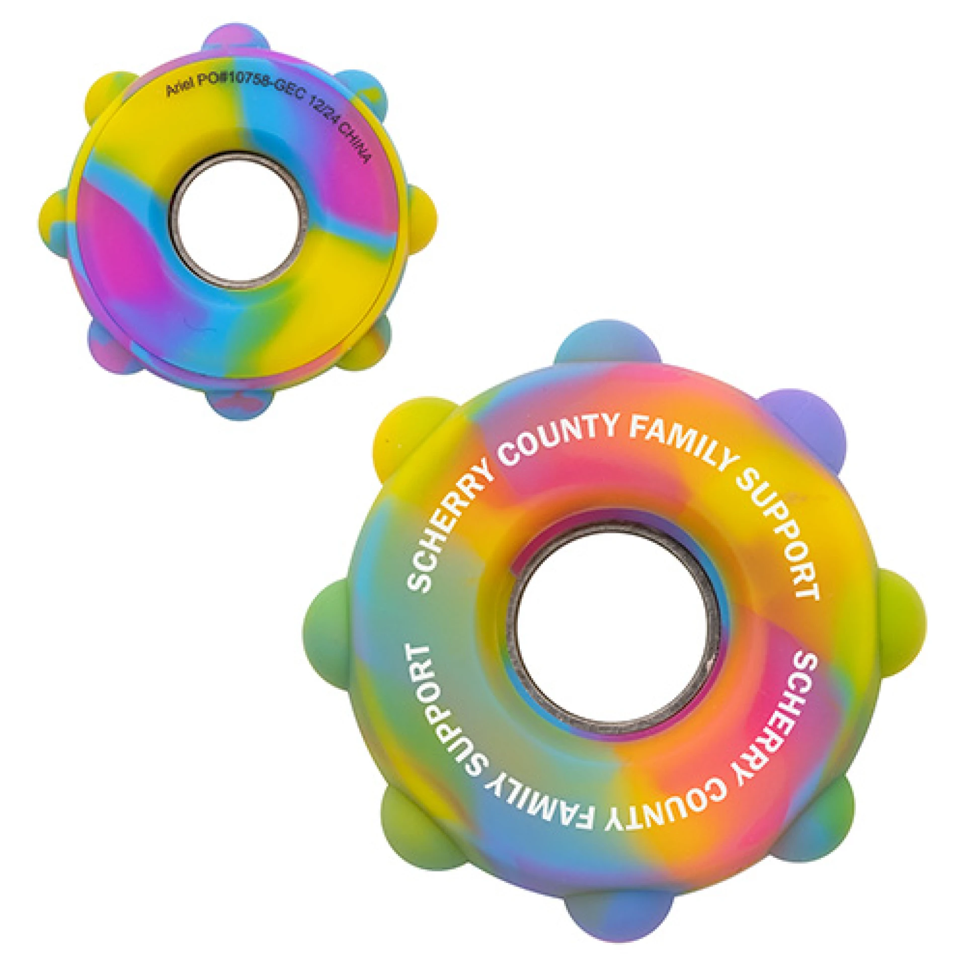 Product: Gear Push Pop Spinner