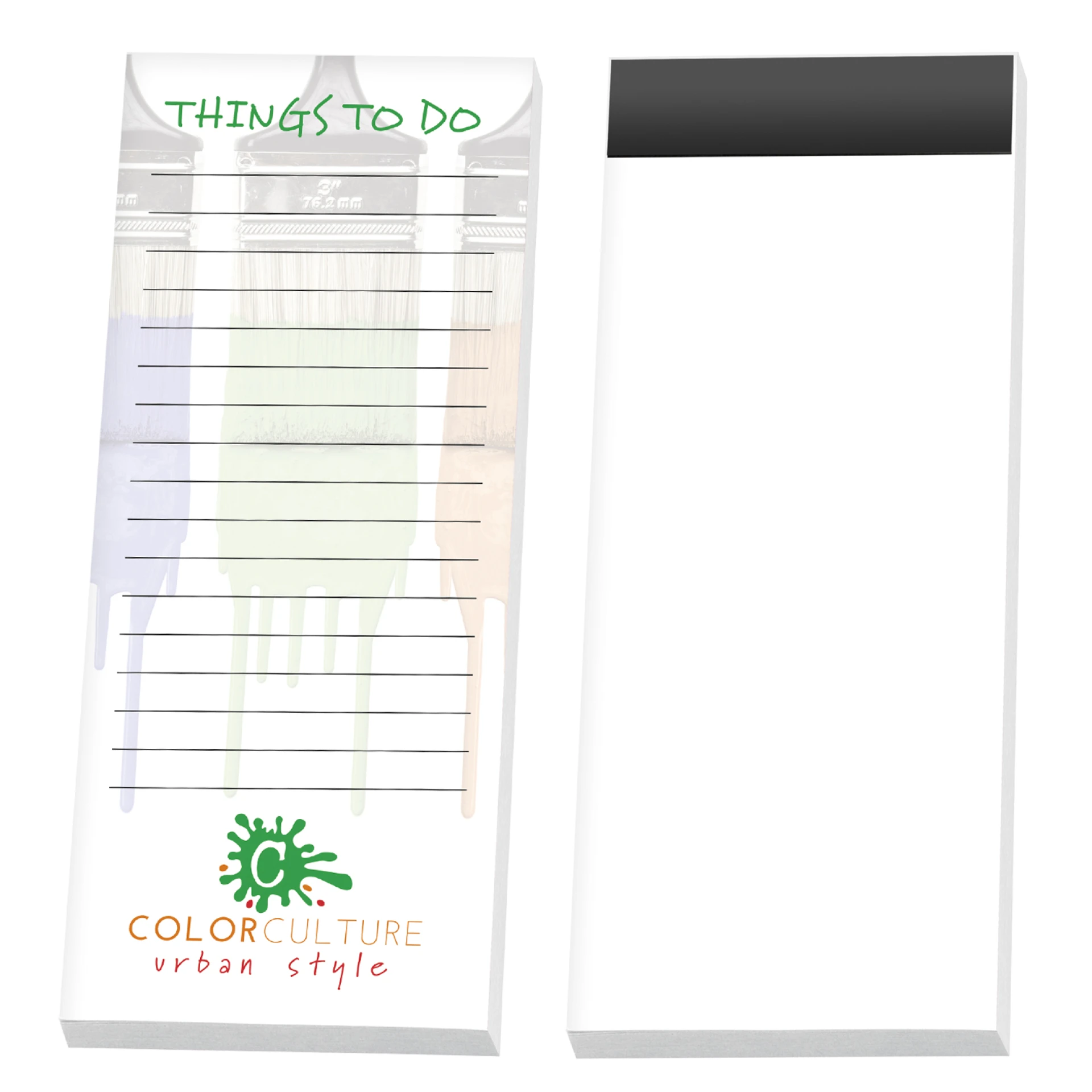 Product: Souvenir® Sticky Note™ 3" x 8" Pad with Magnet, 25 sheet