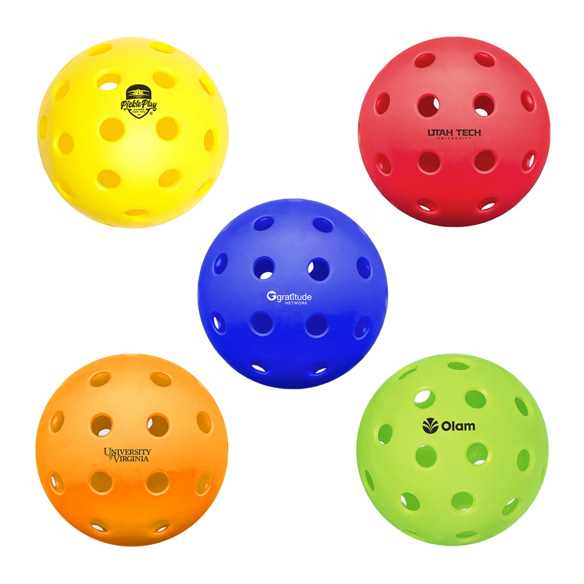 Product: 40 Hole Outdoor Seamless Pickleball