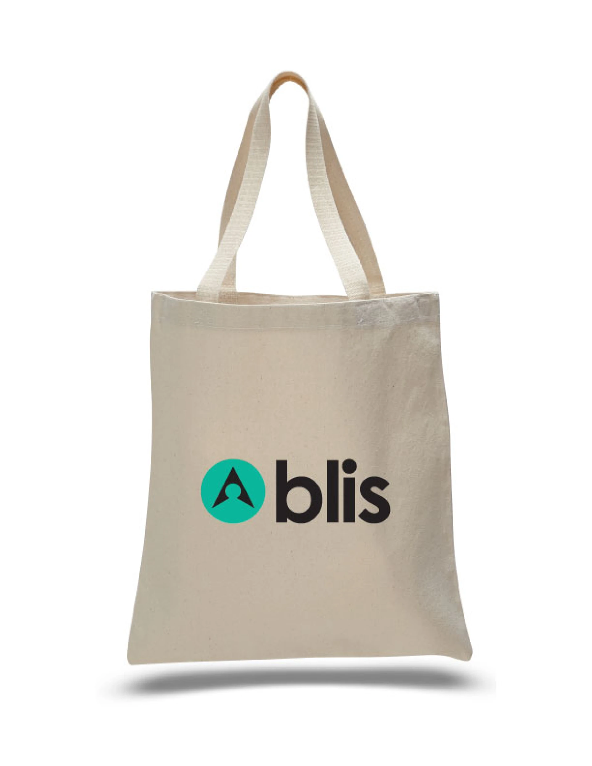 Product: 12 Oz. Canvas Zippered Tote Bag (15" x 16")