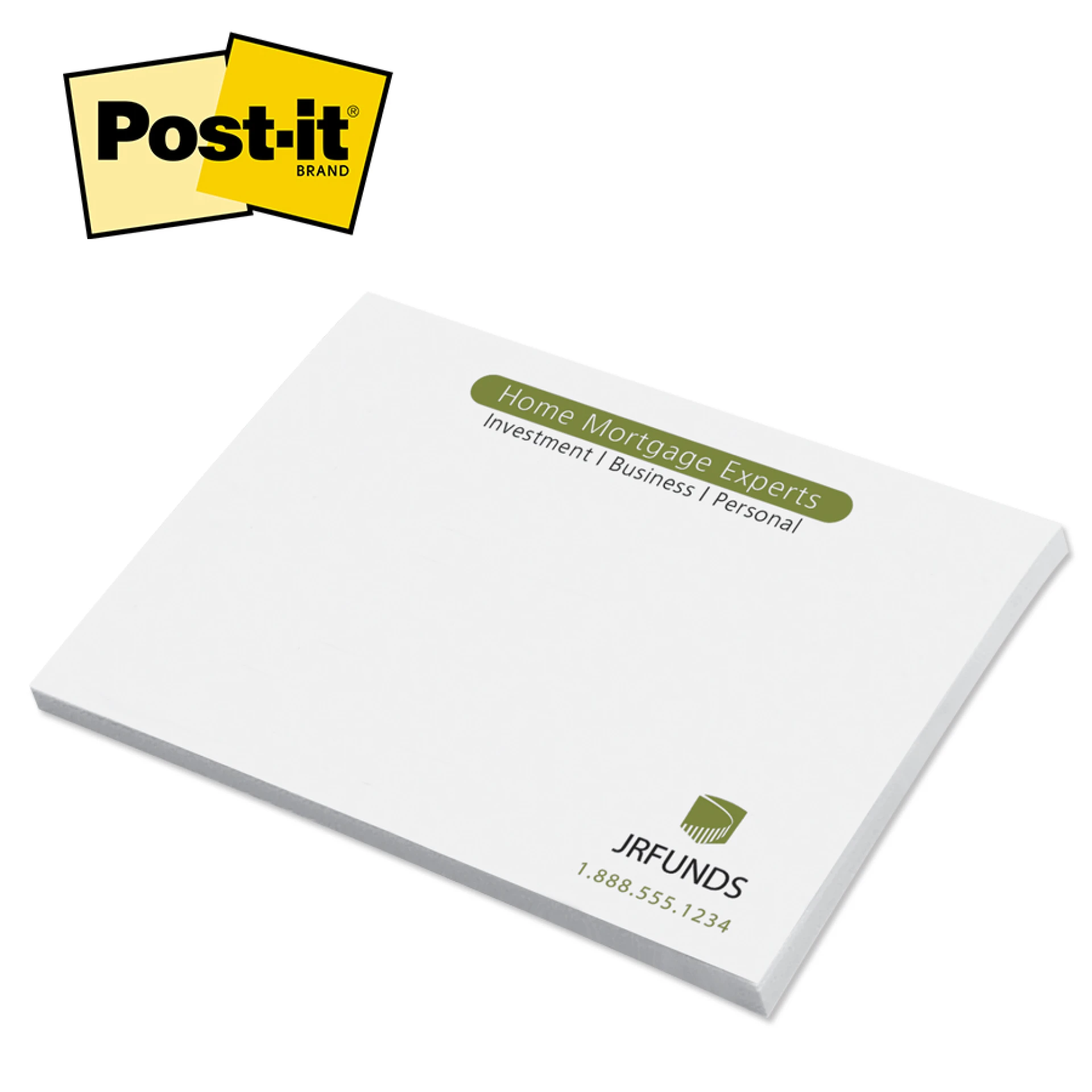 Product: 3 x 4 100 Sheet Recycled Post-it(R) Notes