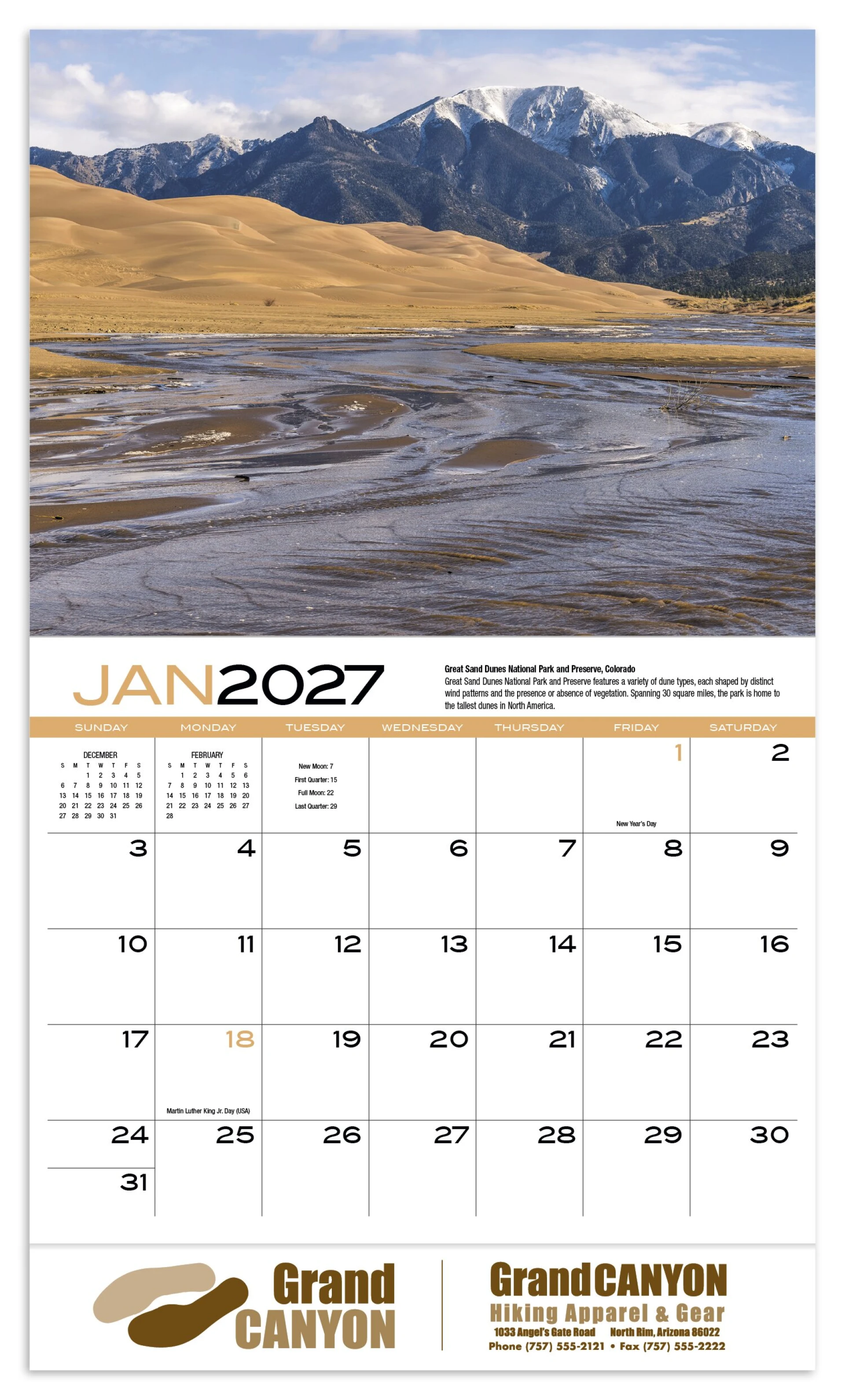 Product: Earth Appointment Calendar