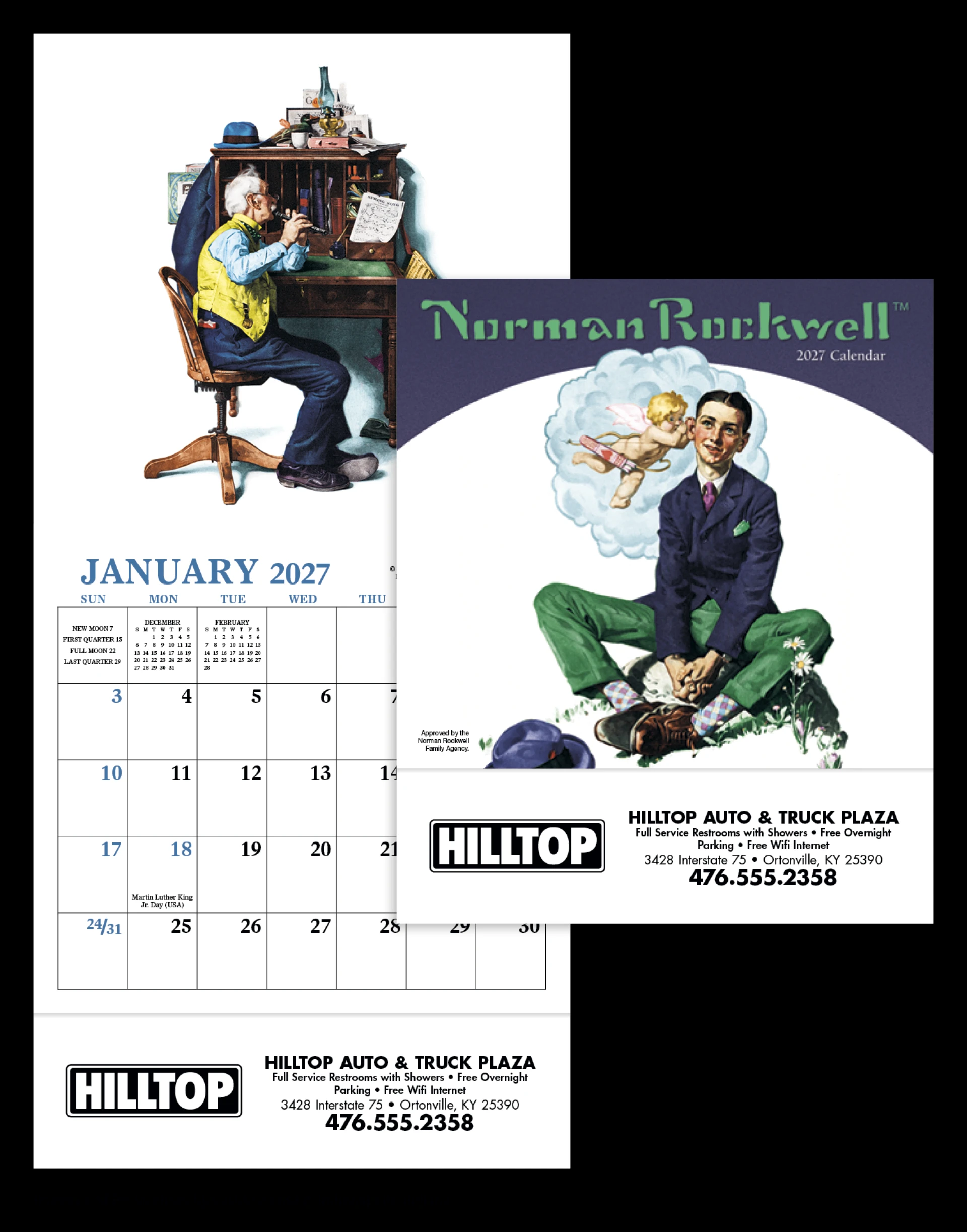 Product: Norman Rockwell's Wonderful World Mini Calendar