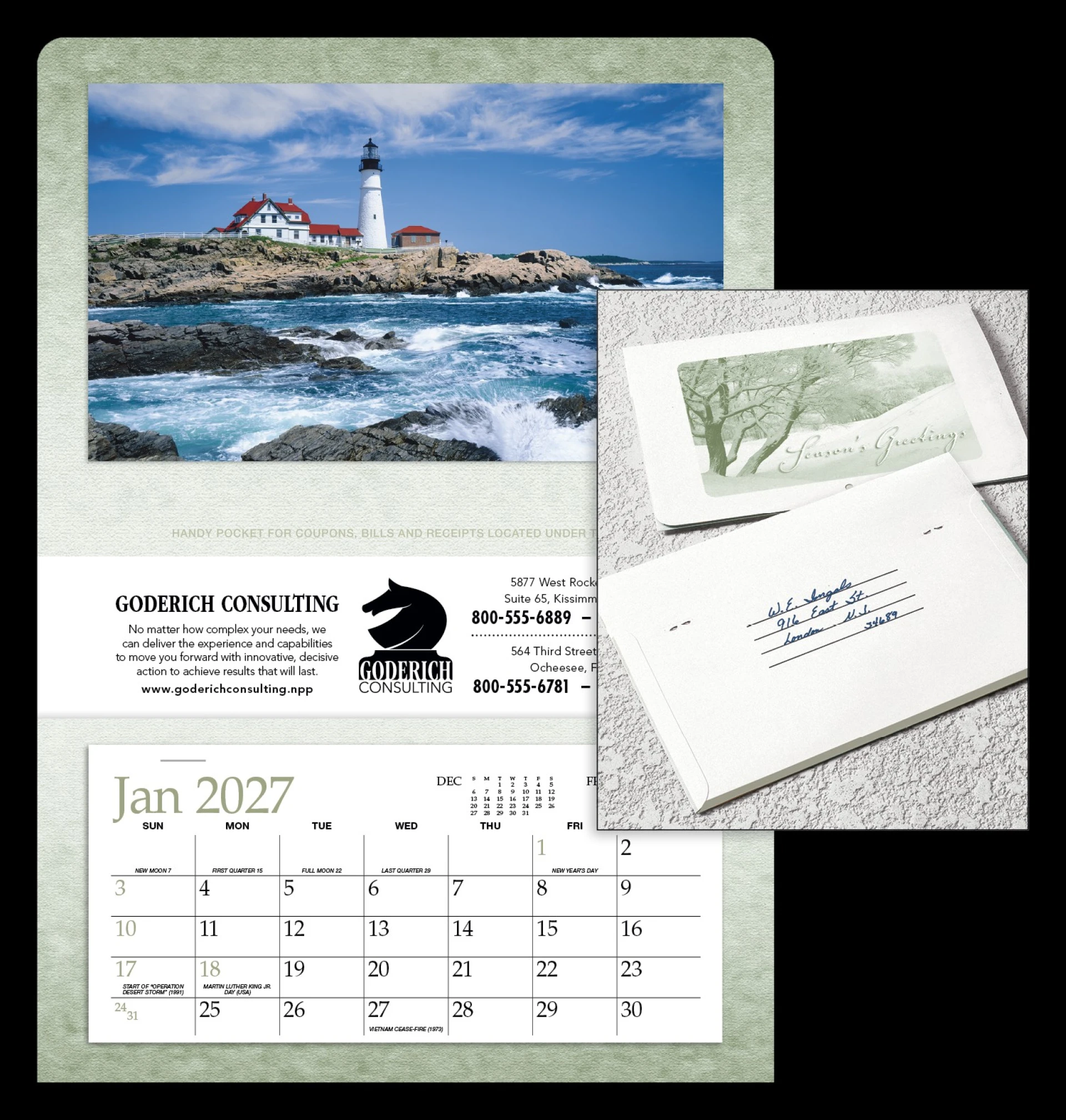 Product: Single Pocket Calendar